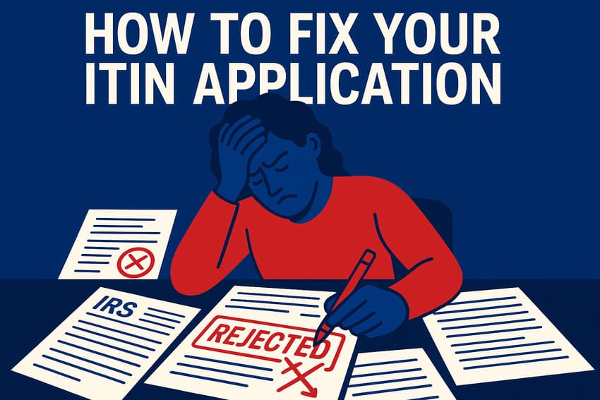 How to Fix Your ITIN Application