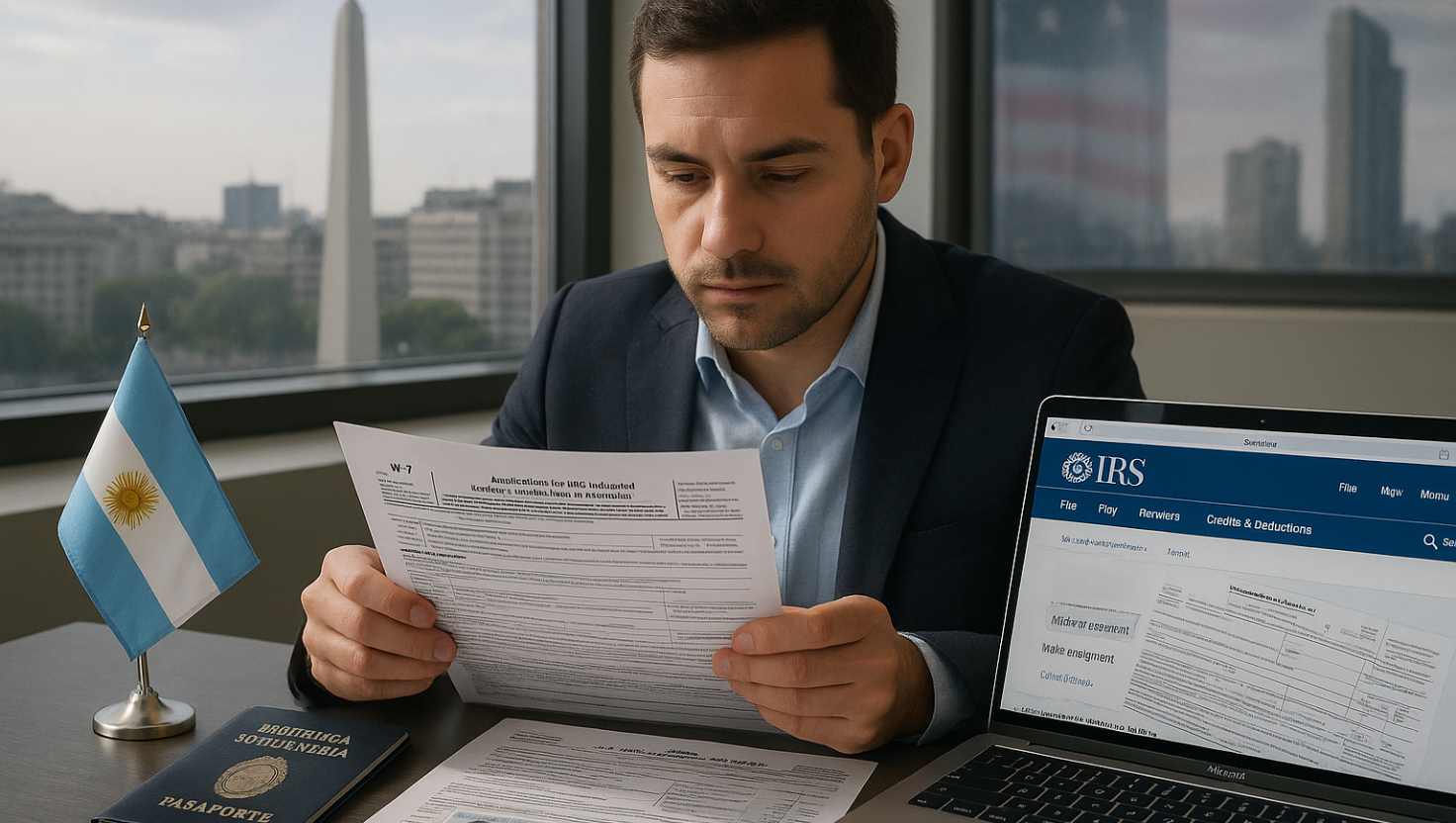 Obtain ITIN for Argenite Citizens in the USA