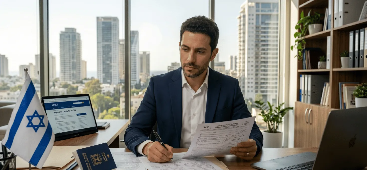 How Israeli Citizens Can Obtain an ITIN Easily