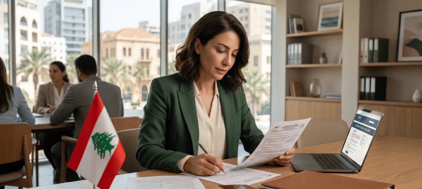 Obtaining an ITIN for Lebanese Citizens