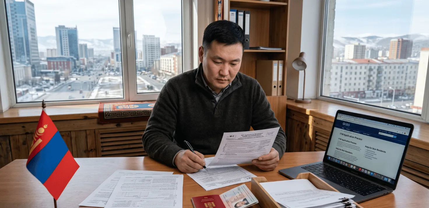 How Mongolian Citizens Can Obtain an ITIN