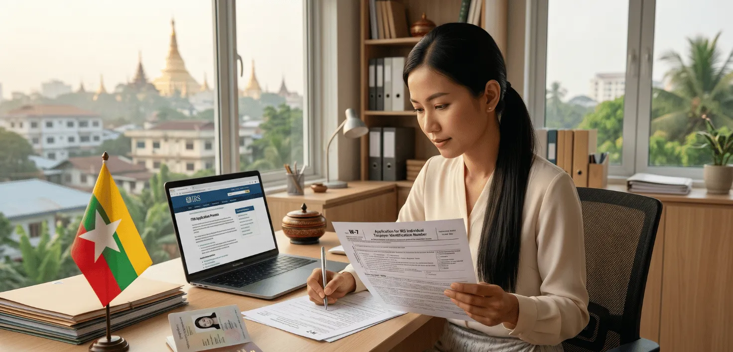How Myanmar Citizens Can Obtain an ITIN