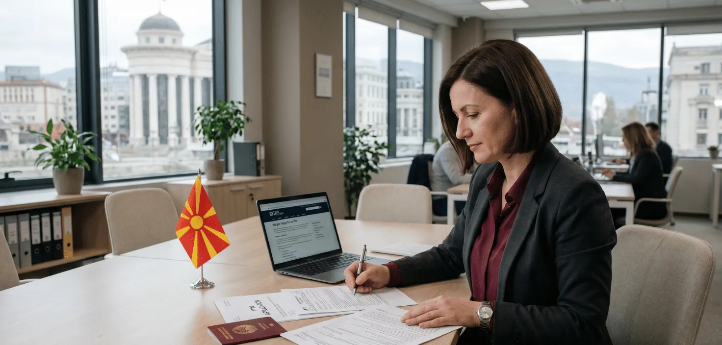 How North Macedonian Citizens Can Get an ITIN