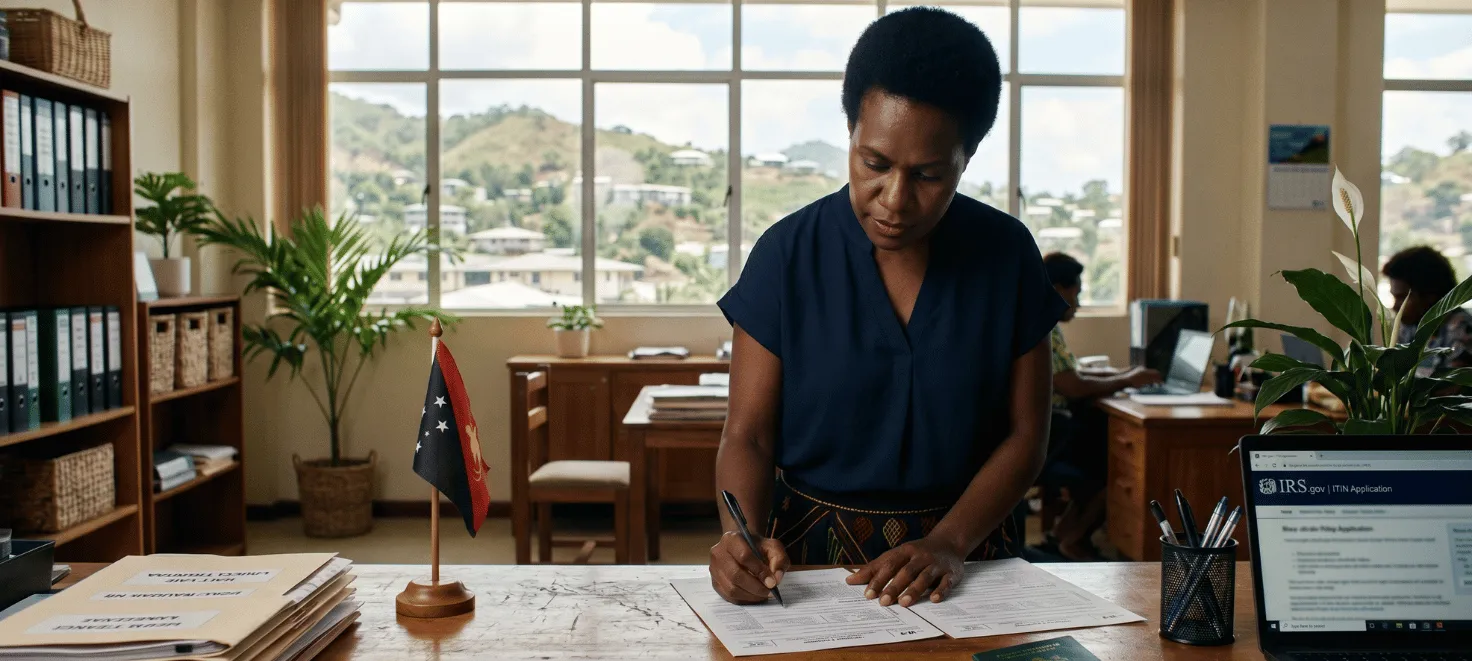 How Papua New Guineans Can Obtain an ITIN Easily