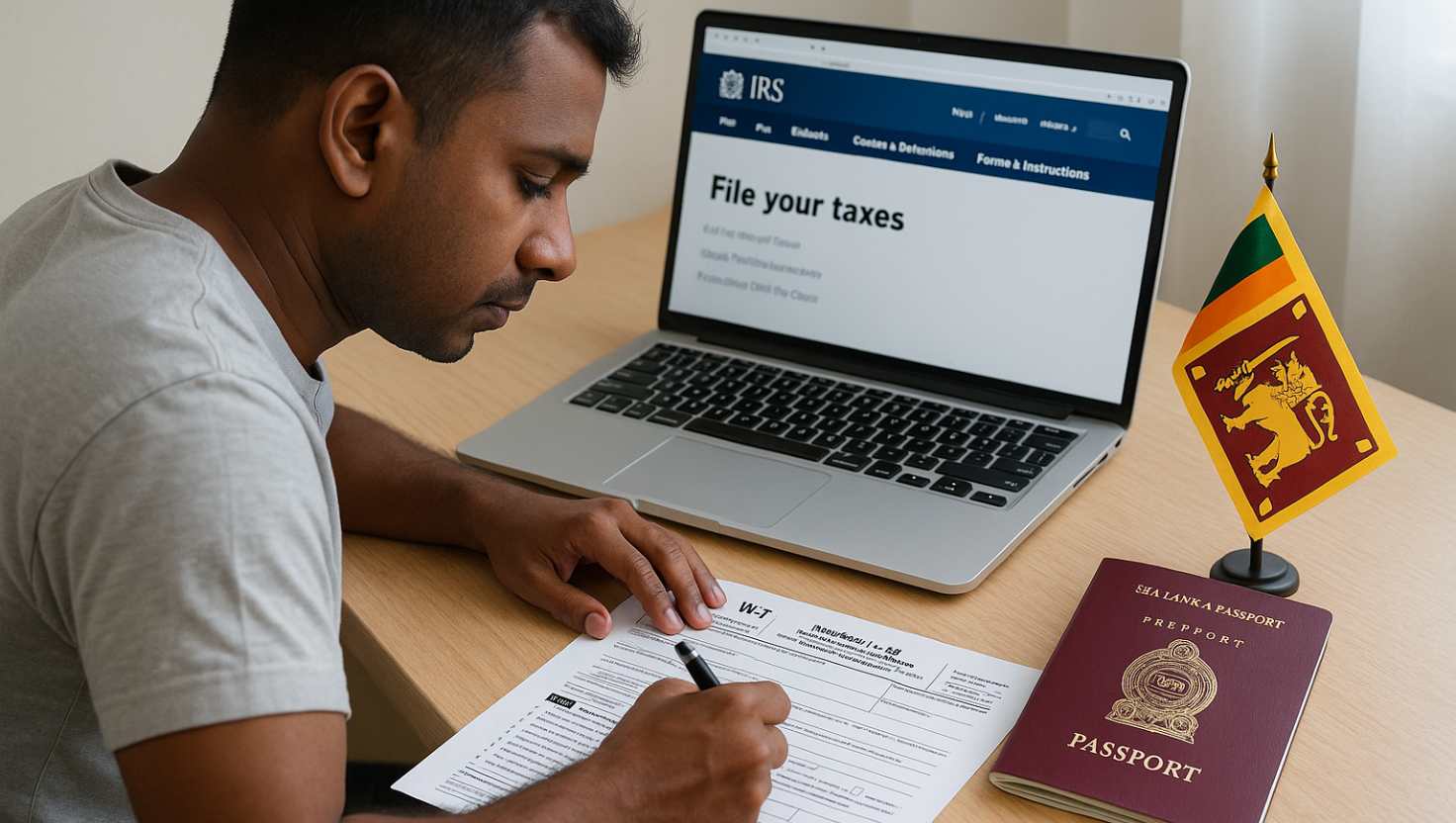 How Sri Lankan Citizens Can Obtain an ITIN