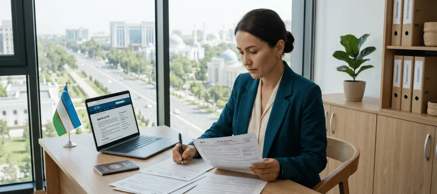 How Uzbek Citizens Can Obtain an ITIN Successfully