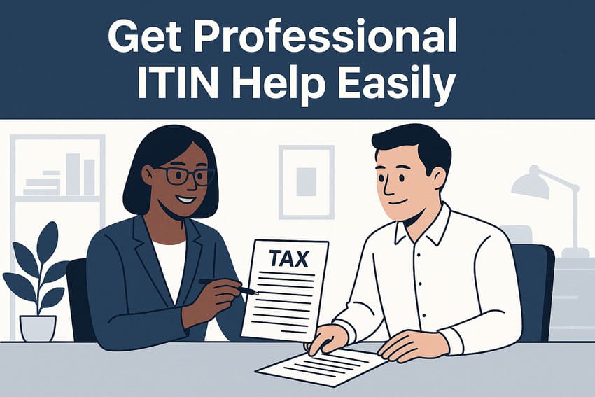 Get Professional ITIN Help Easily