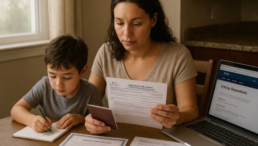 Apply ITIN for Your Child
