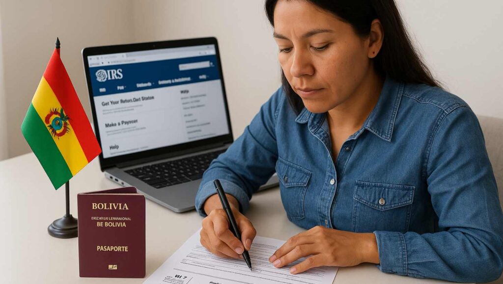 Apply for an ITIN as Bolivian Citizen