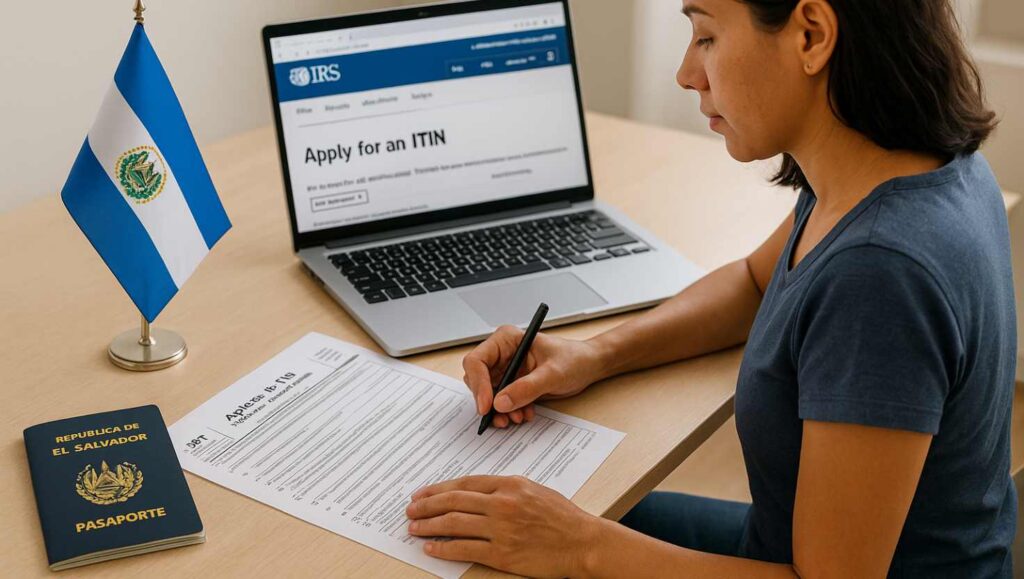 ITIN application for Salvadoran Citizens