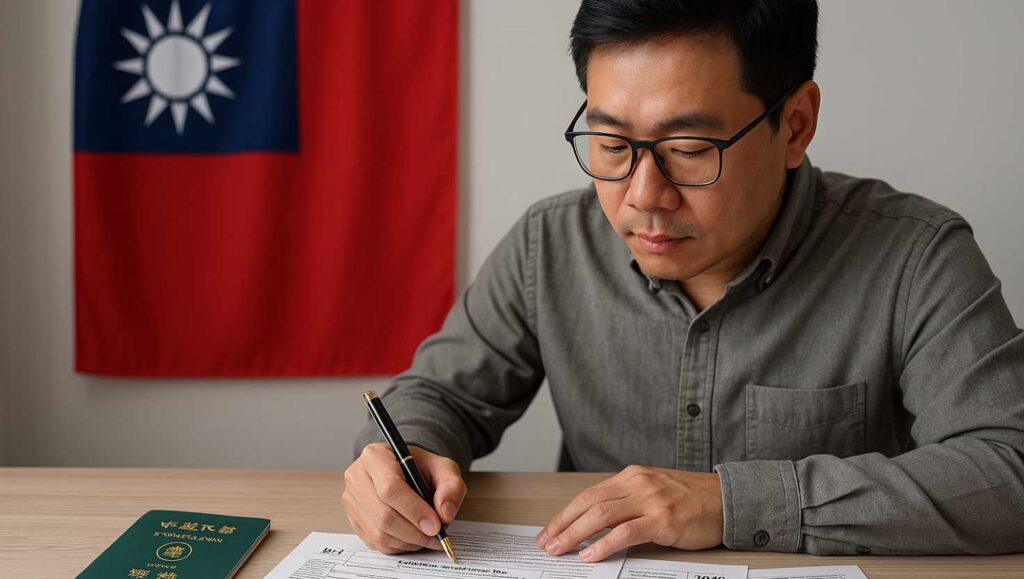 Obtain an ITIN as Taiwanese Citizen
