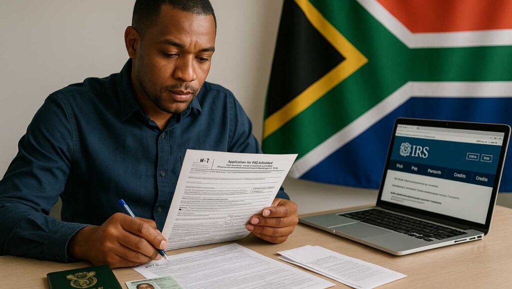 Obtain an ITIN for South Africans