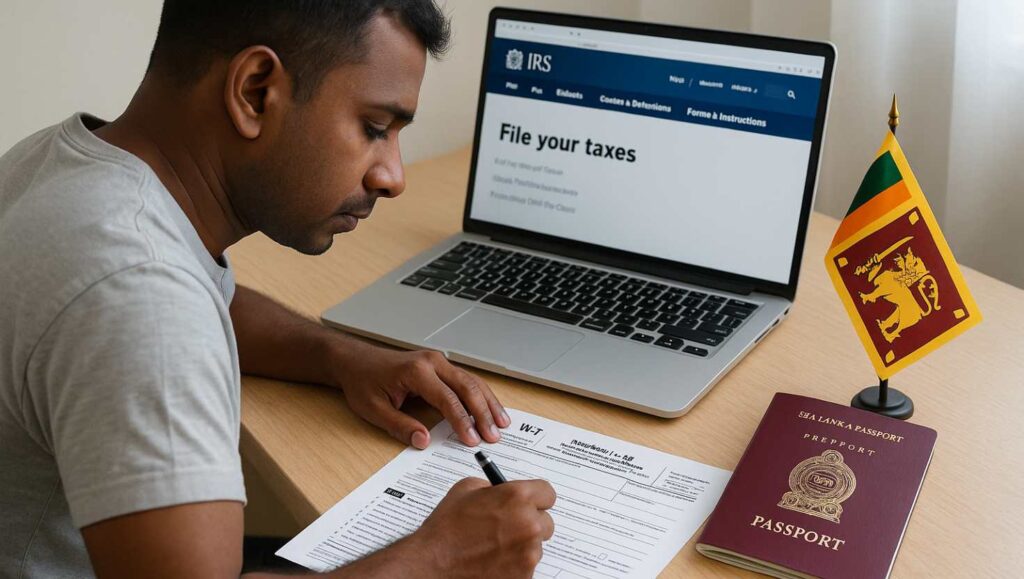 Sri Lankan Citizens obtain ITIN